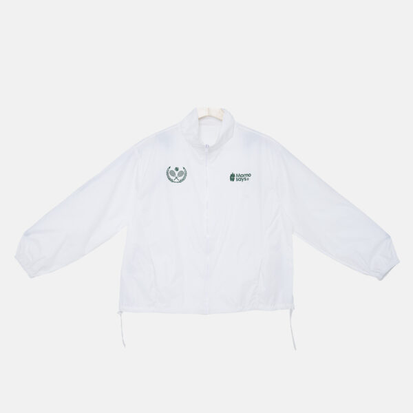 WINDBREAKER JACKET WHITE