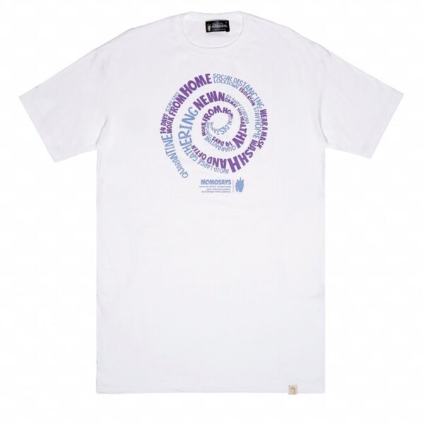 DRESS QUARANTINE EDITION WHITE MOMOSAYS COLLECTION VOL 6