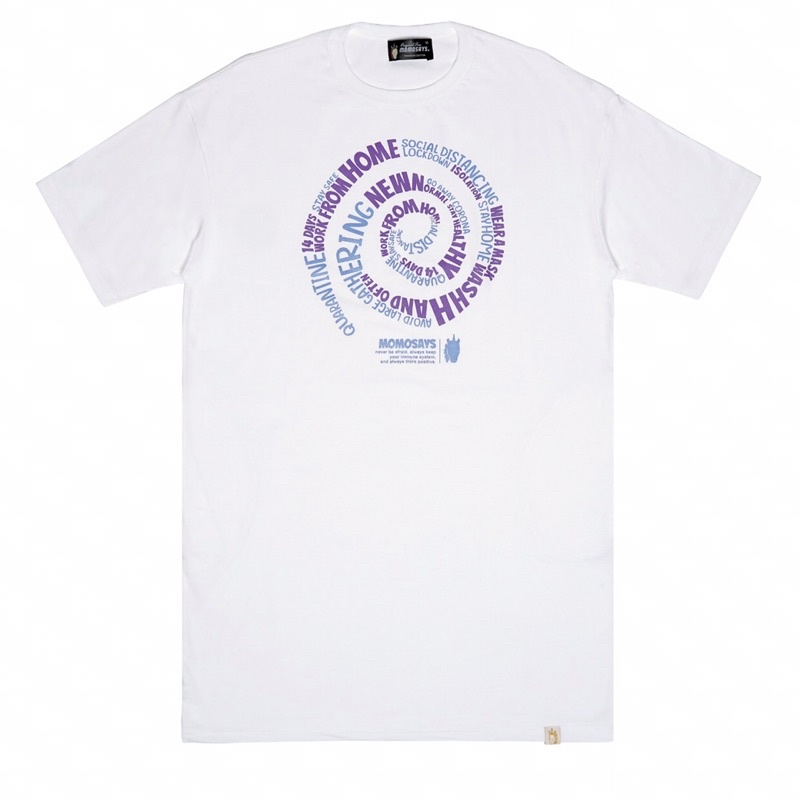 DRESS QUARANTINE EDITION WHITE MOMOSAYS COLLECTION VOL 6