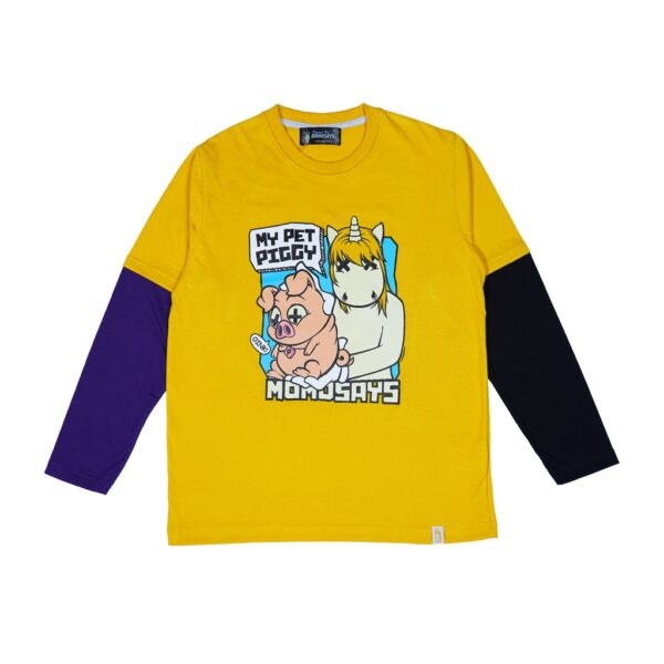 LONGSLEEVE DOUBLE LAYER PIGGY MOMOSAYS COLLECTION VOL 8