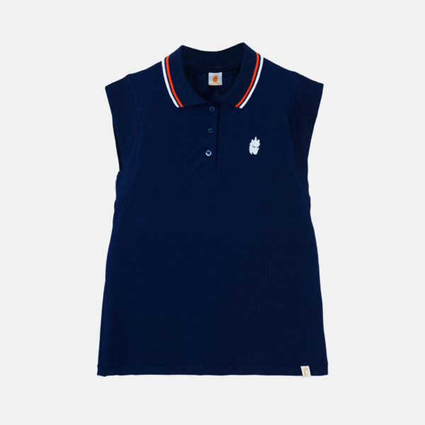 TENNIS POLO TANK TOP NAVY