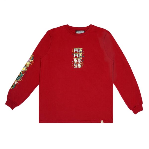 LONGSLEEVE RAMEN MAROON MOMOSAYS COLLECTION VOL 7