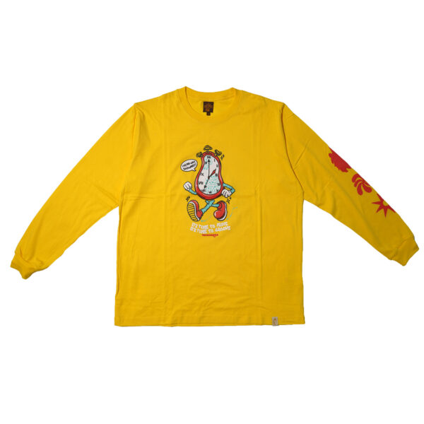 LONGSLEEVE YELLOW WATCH MOMOSAYS COLLECTION VOL 10