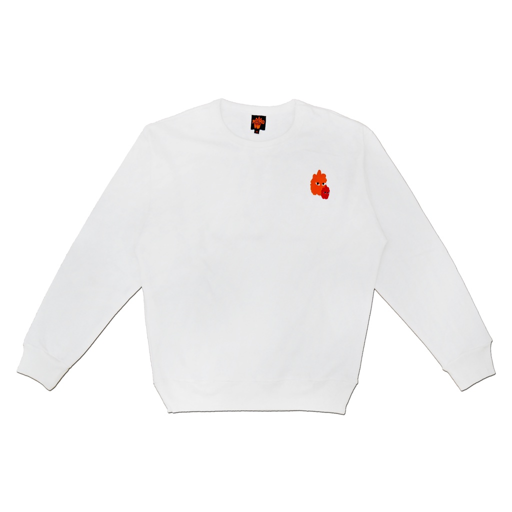 SWEATER UNICORN WHITE CREWNECK MOMOSAYS COLLECTION VOL 9
