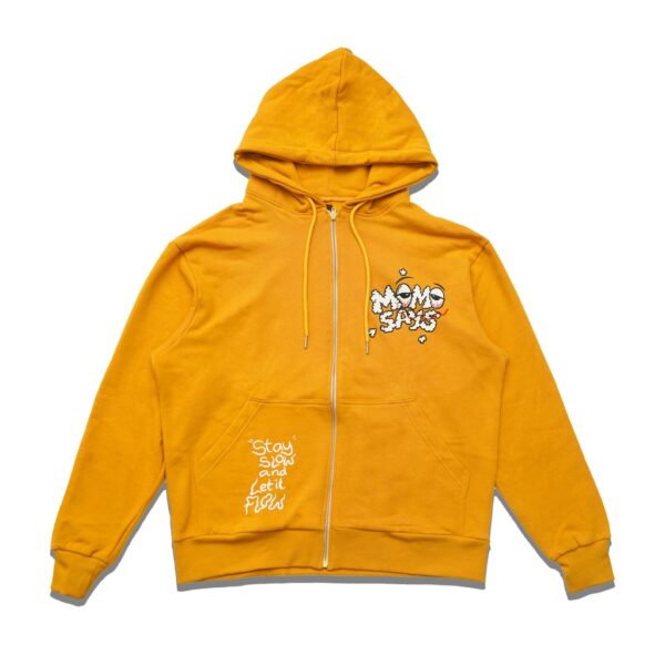 HOODIE CHILL SLOWLY ROTTEN YELLOW MOMOSAYS COLLECTION VOL 9.2