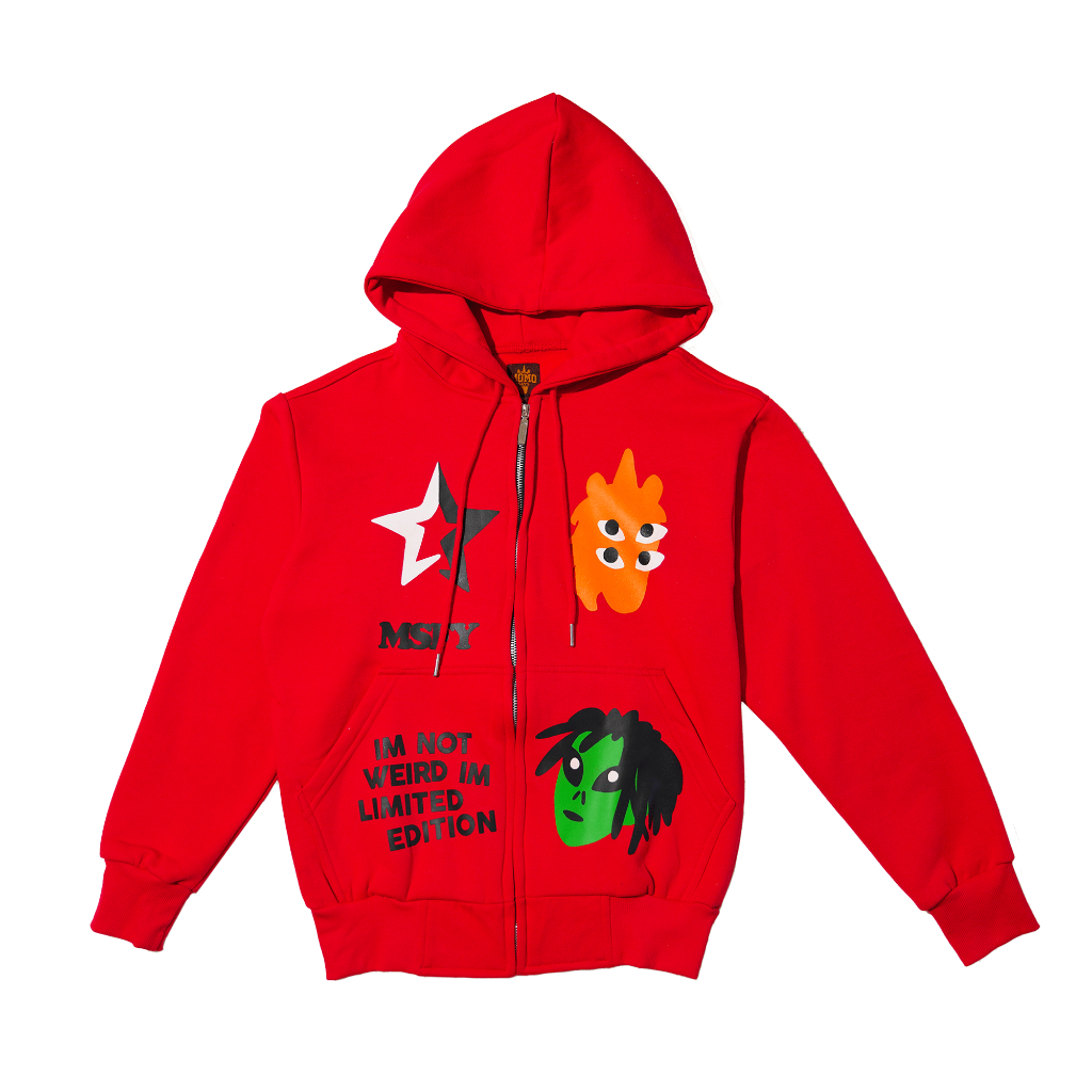 HOODIE ZIPPER ALIEN MOMOSAYS COLLECTION VOL 10