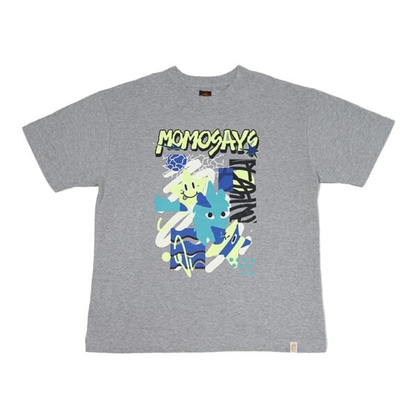 OVERSIZE ABSTRACK GREEN MOMOSAYS COLLECTION VOL 11