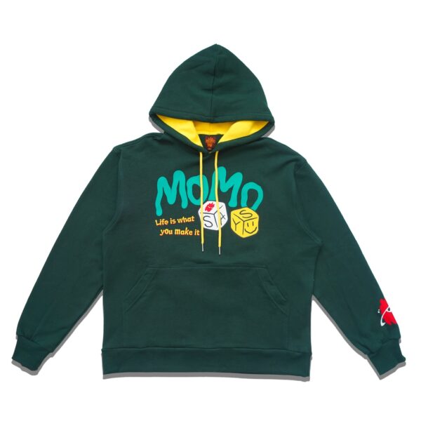 HOODIE ROLL DA DICE GREEN MOMOSAYS COLLECTION VOL 9.2