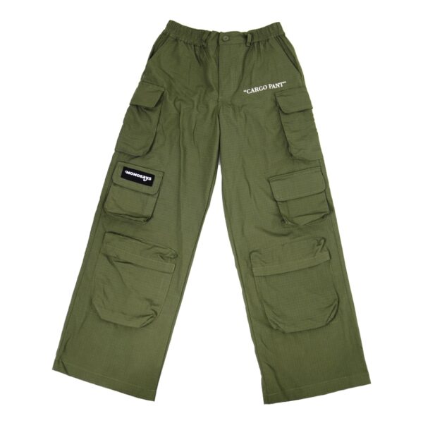 CARGO RIB STOP ARMY GREEN MOMOSAYS COLLECTION VOL 11