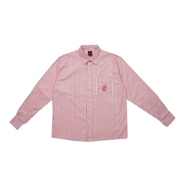 KEMEJA STRIPE PINK MOMOSAYS COLLECTION VOL 12