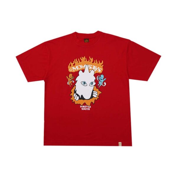 OVERSIZED T-SHIRT RED MAGIC MOMOSAYS COLLECTION VOL 12