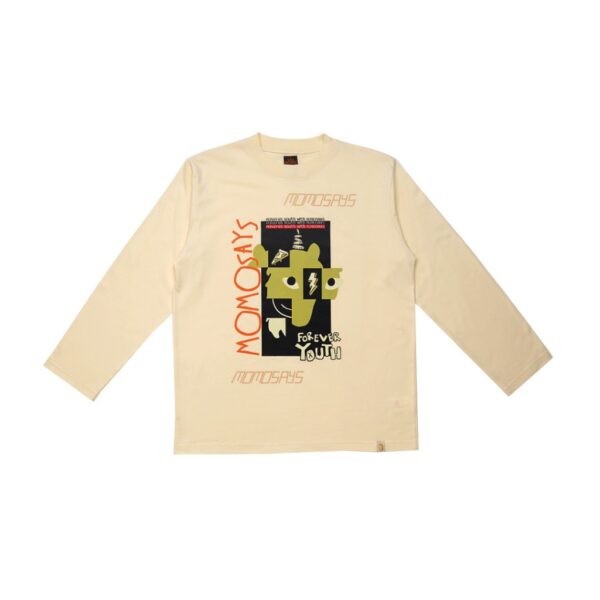 LONGSLEEVE CREAM MOMOSAYS COLLECTION VOL 12