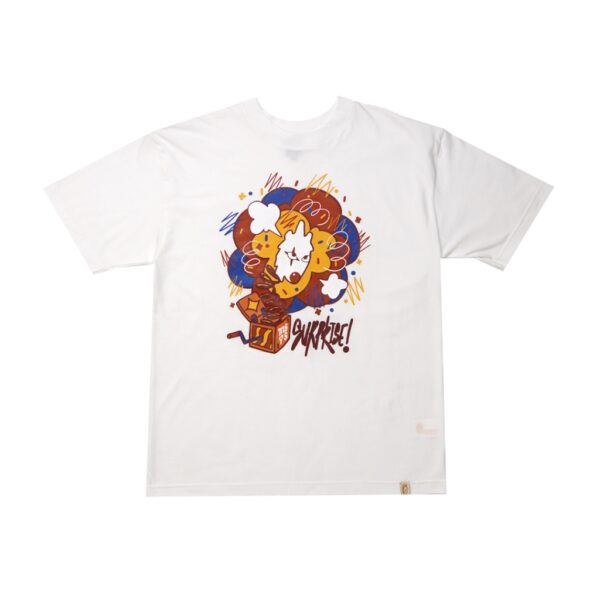 OVERSIZED T-SHIRT WHITE CLOWN MOMOSAYS COLLECTION VOL 12